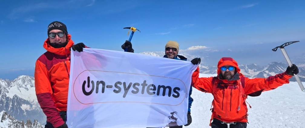 Mike on Mount Blanc summit